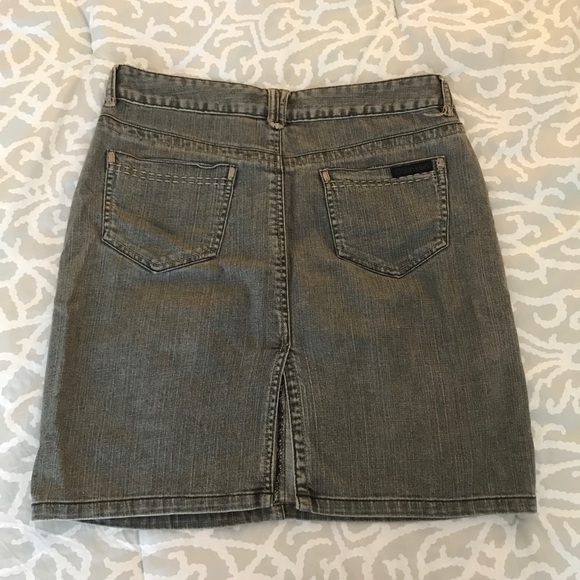 Calvin Klein Denim Skirt - Picture 2 of 4